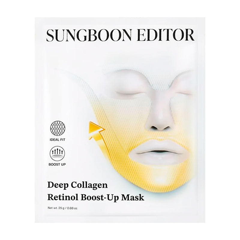 Sungboon Editor Deep Collagen Retinol Boost Up Mask Set 25g