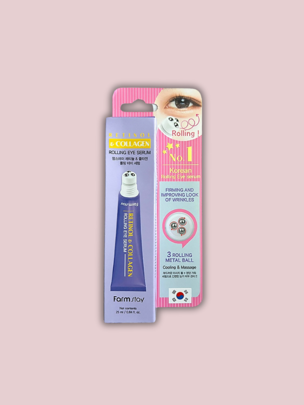 Farm stay Retinol & Collagen Rolling Eye Serum 25ml