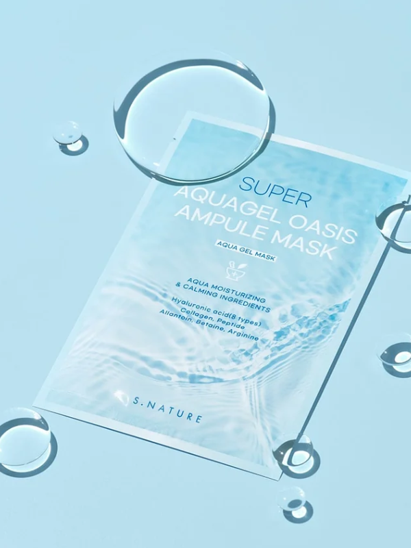 S.Nature Super Aquagel Oasis Ampule Mask