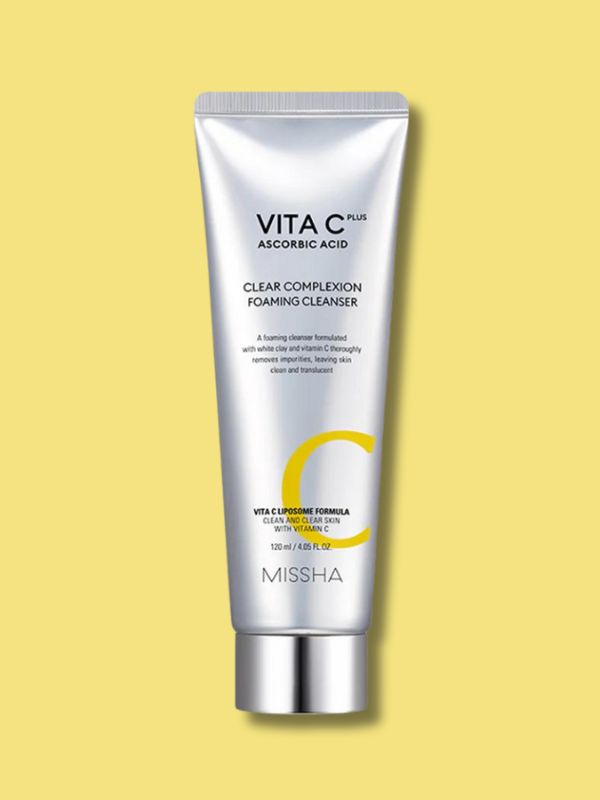 MISSHA Vita C Plus Clear Complexion Foaming Cleanser 120ml MISSHA