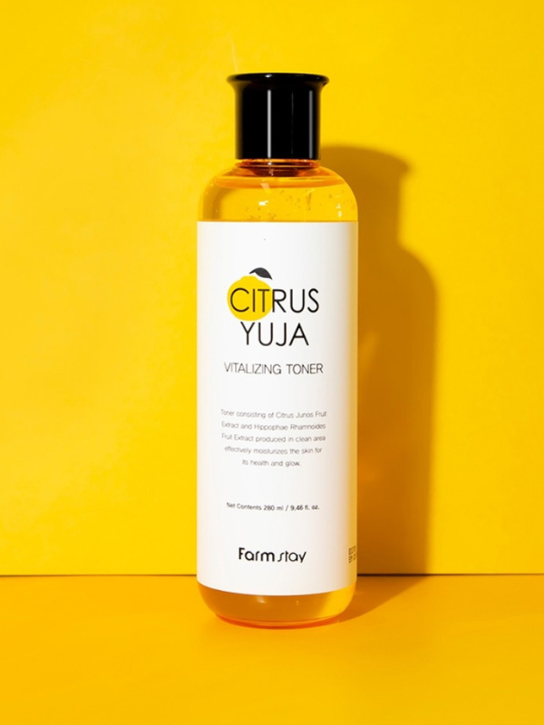 Farm stay Citrus Yuja Vitalizing Toner 280ml Farm Stay