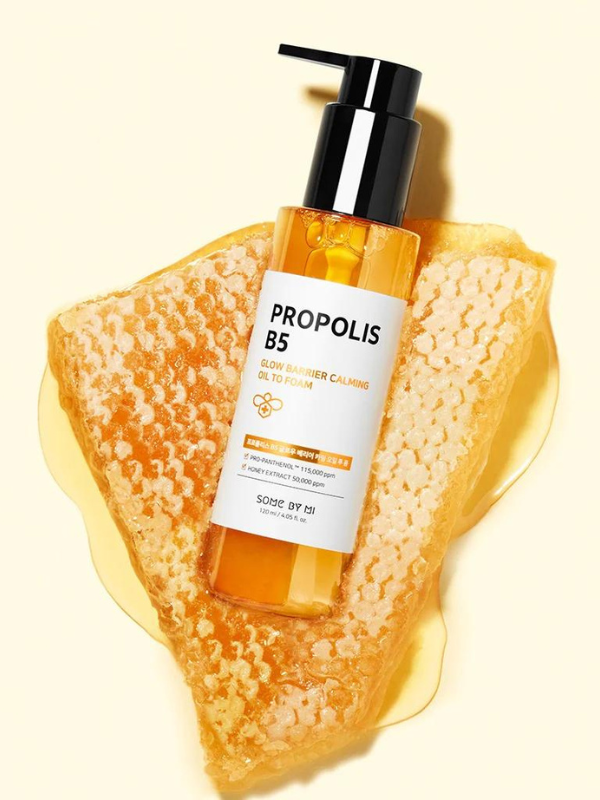 SOME BY MI Propolis B5 Glow Barrier Calming Oil to Foam 120ml SOME BY MI