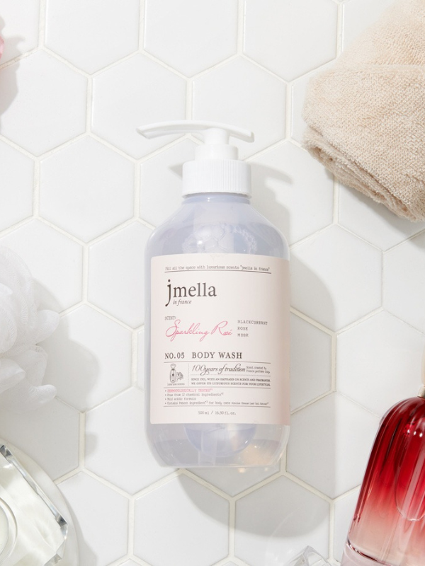 Jmella In France Sparkling Rose Body Wash 500ml Jmella