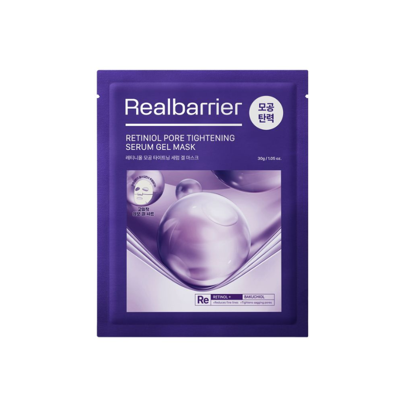 Real Barrier Retiniol Pore Tightening Serum Gel Mask 30g