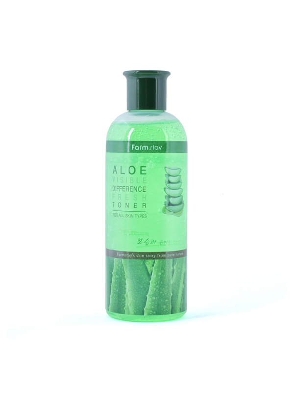 Farm stay Aloe Visible Difference Fresh Toner 350ml Farm Stay