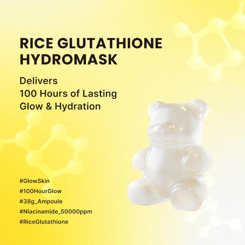 PO:DL Rice Glutathione HydroMask 38g PO:DL