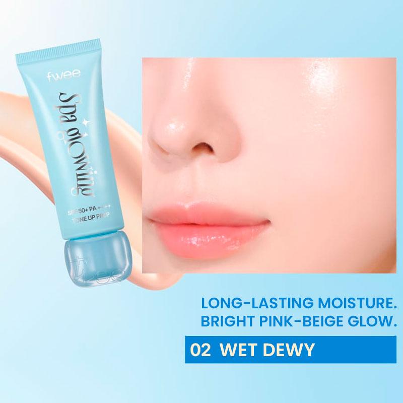 fwee Spa Glowing UV Tone-Up Prep 80g 02 Wet Dewy