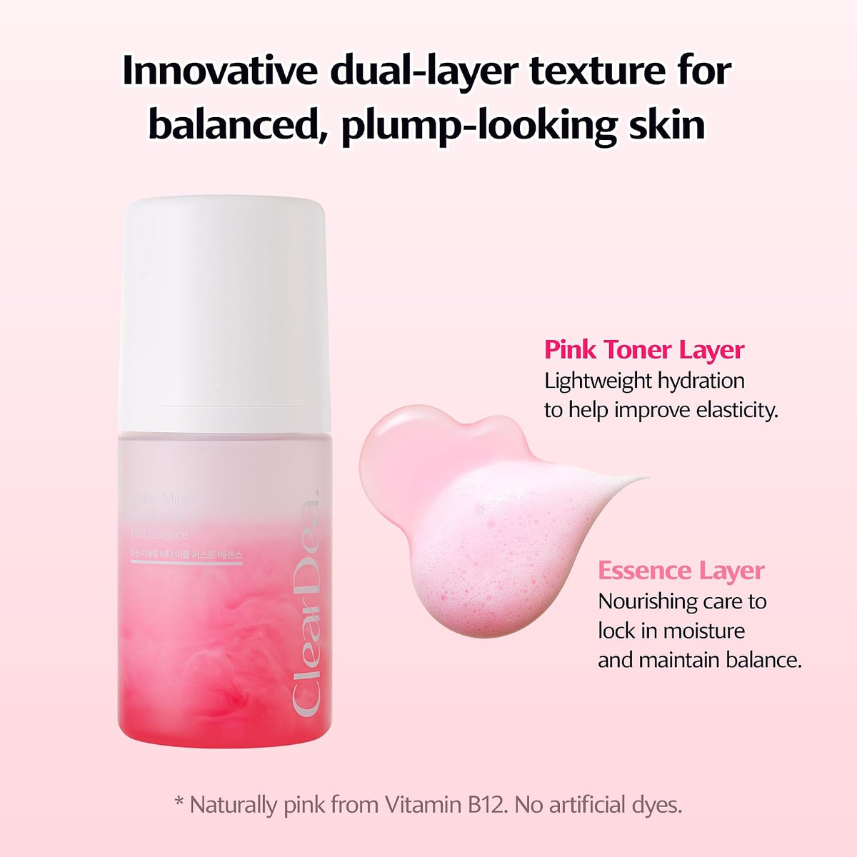 ClearDea Mucin Mineral Vita Bubble First Essence 60ml