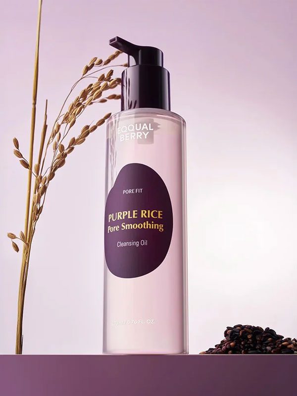 Eqqualberry Purple Rice Pore Smoothing Cleansing Oil 200ml