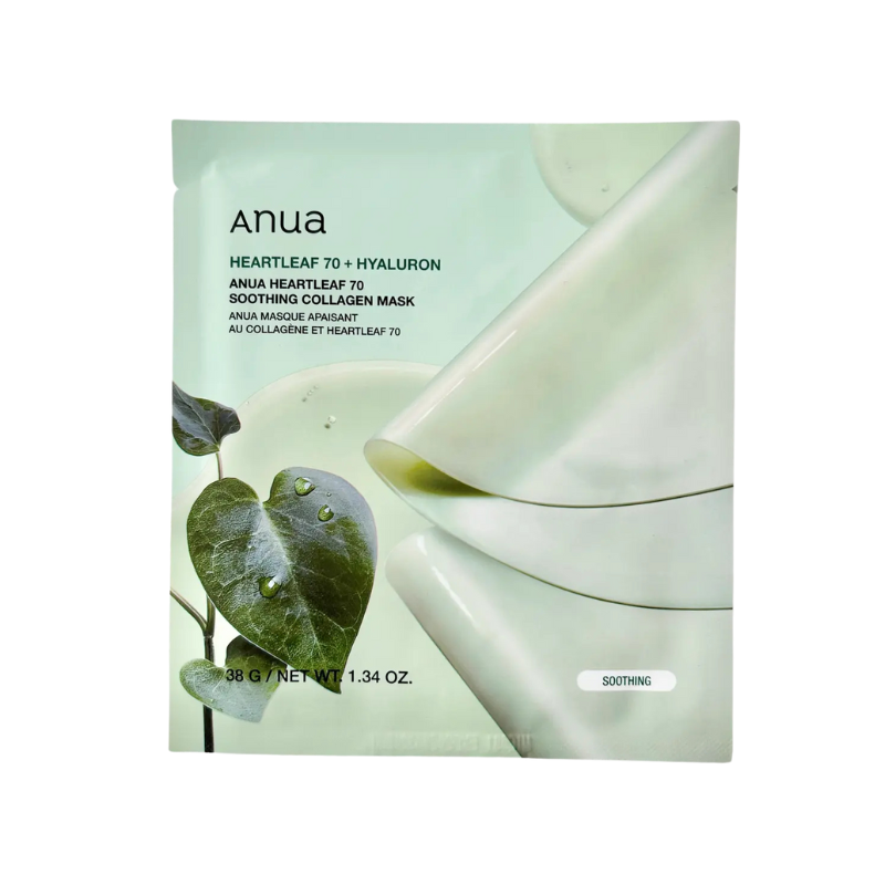 Anua Heartleaf 70 Soothing Collagen Mask 38g