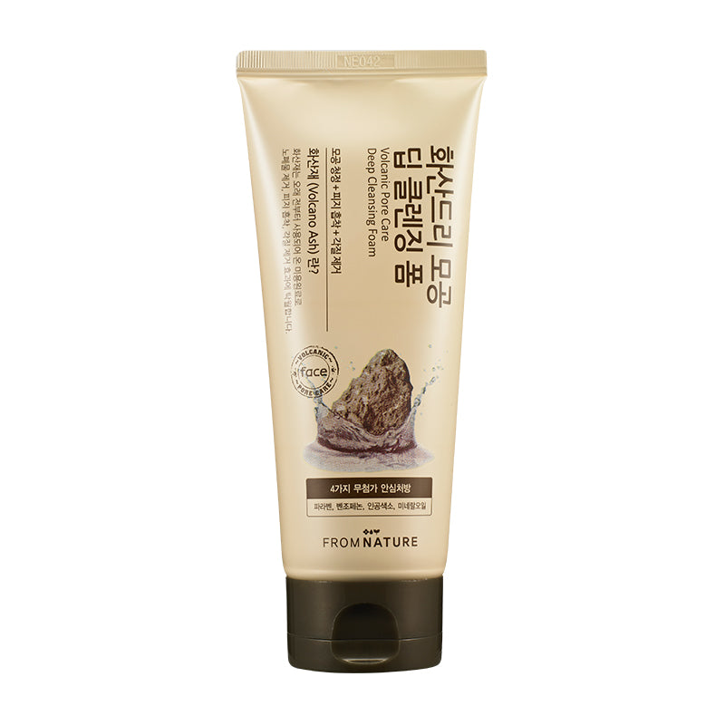 From Nature Volcanic Pore Care Deep Cleansing Foam 130g From Nature