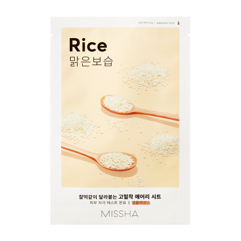 MISSHA Airy Fit Sheet Mask Rice MISSHA