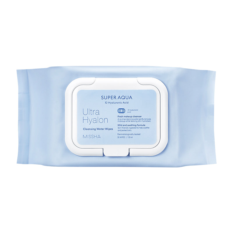 MISSHA-Super-Aqua-Ultra-Hyalron-Cleansing-Water-Wipes-30-sheets MISSHA