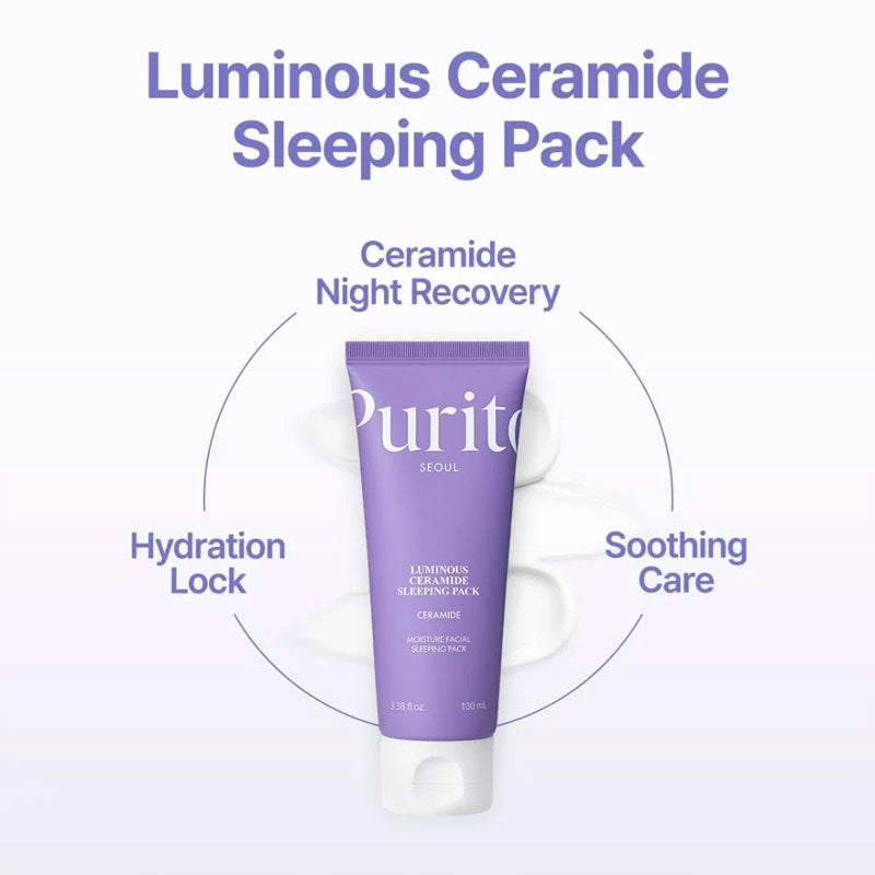Purito Luminous Ceramide Sleeping Pack 80ml
