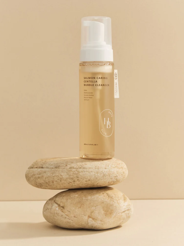 HEVEBLUE Salmon Caring Centella Bubble Cleanser 200ml