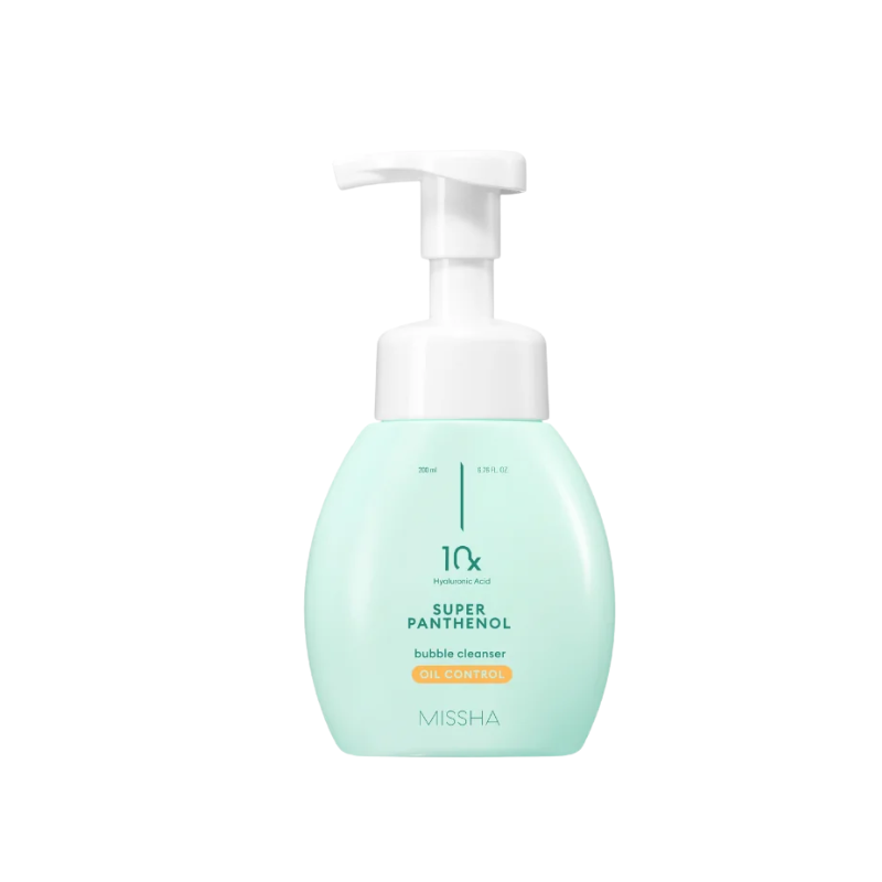 MISSHA Super Panthenol Bubble Cleanser 200ml - Oil Control