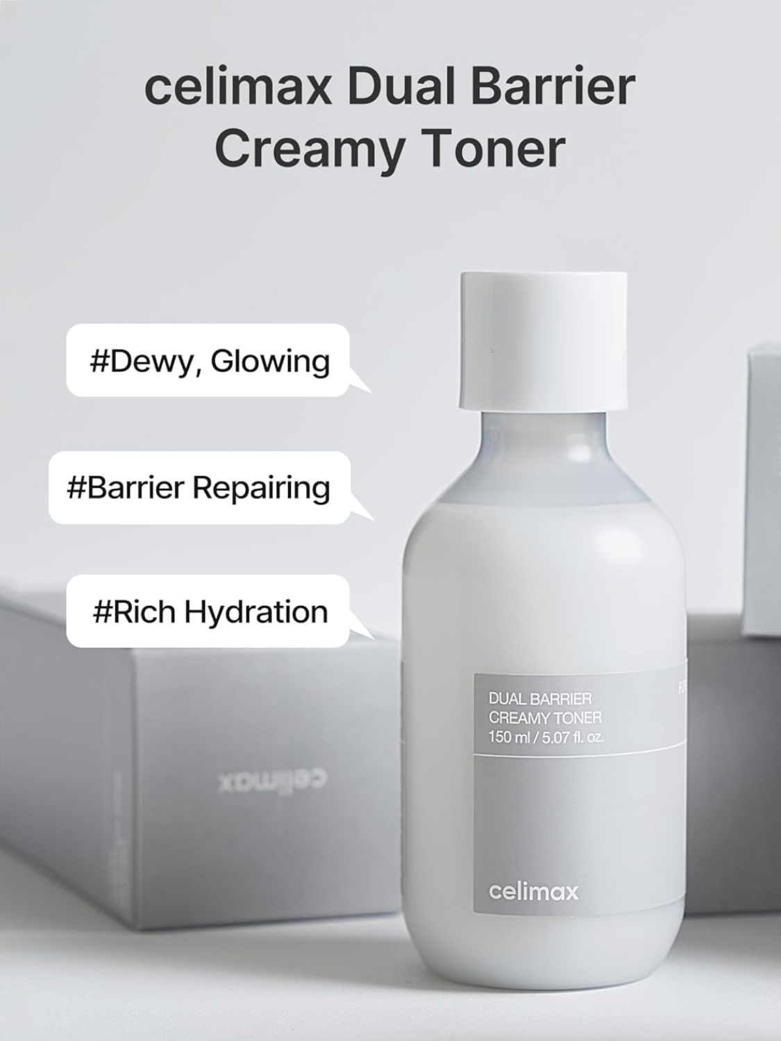 Celimax Dual Barrier Creamy Toner 150ml - PinknBlossom