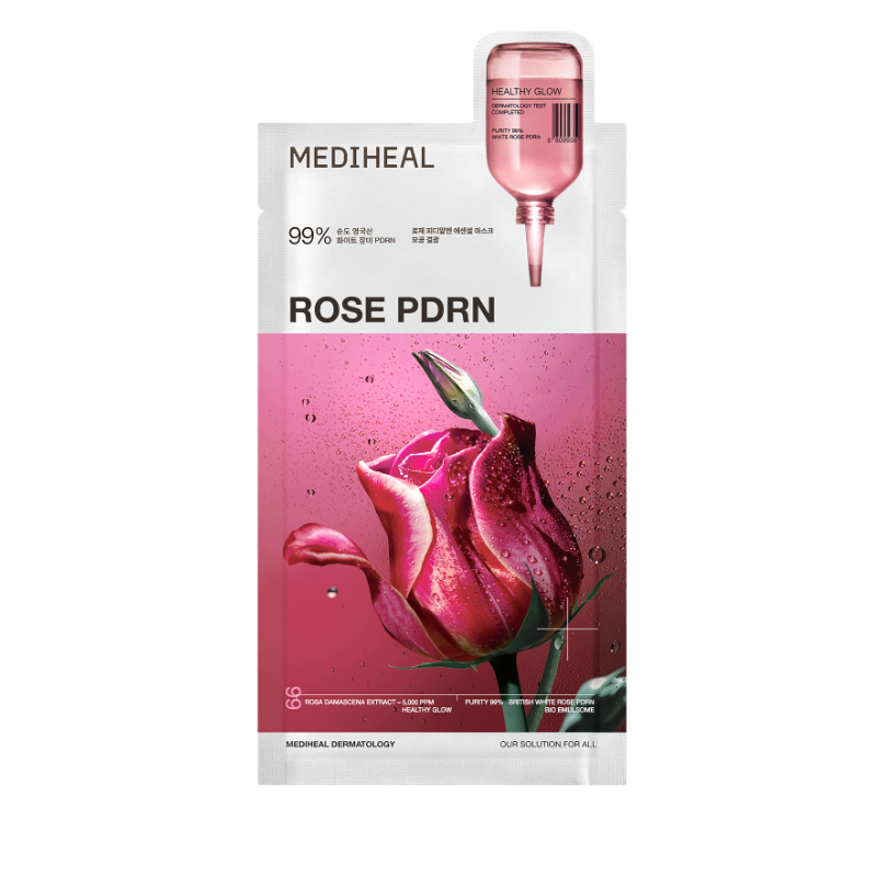 Mediheal Rose PDRN Essential Mask_Healthy Glow 24ml
