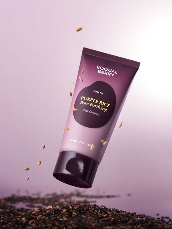 Eqqualberry Purple Rice Pore Purifying Pack Cleanser 130g