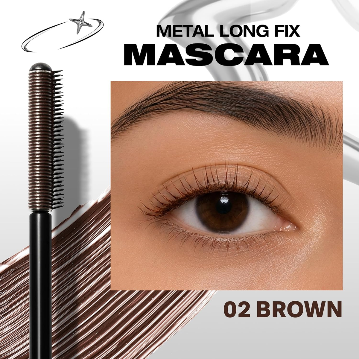 Amuse Metal Long Fix Mascara