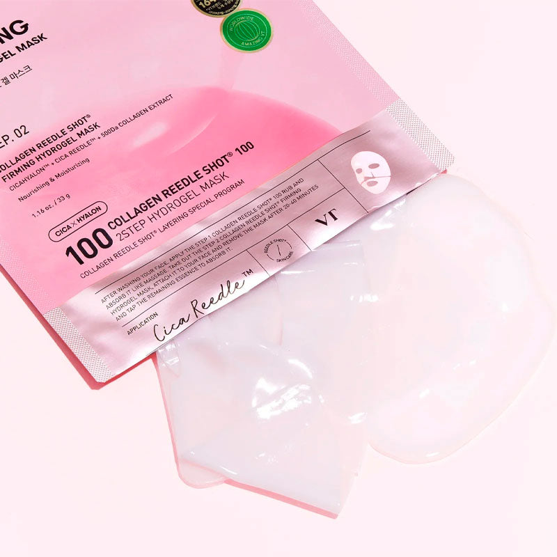 VT Collagen Reedle Shot 100 2-Step Hydrogel Mask