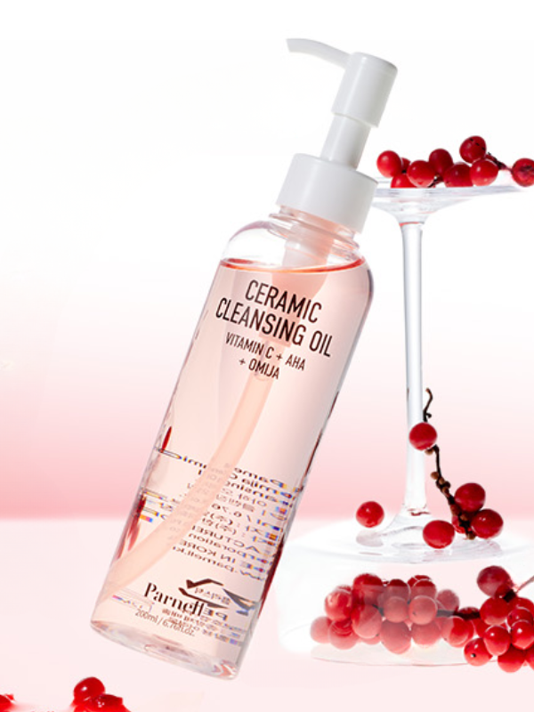 Parnell AHA Omija Ceramic Cleansing Oil 200ml