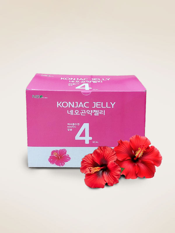 Neo Konjac Jelly Hibiscus 150g Neofood