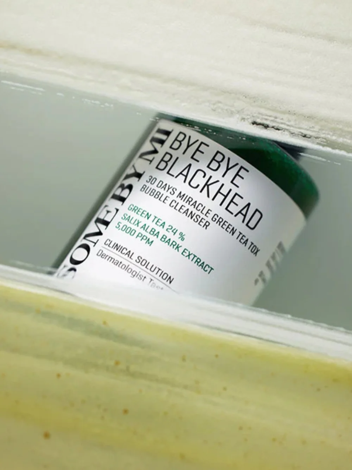 SOME BY MI Bye Bye Blackhead Green Tea Bubble Cleanser 120g SOME BY MI