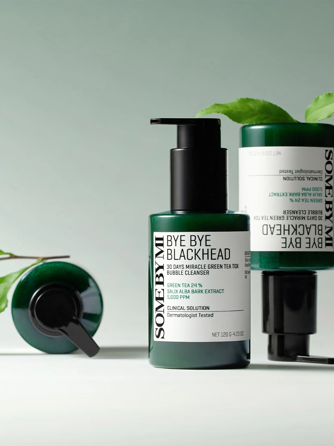 SOME BY MI Bye Bye Blackhead Green Tea Bubble Cleanser 120g SOME BY MI