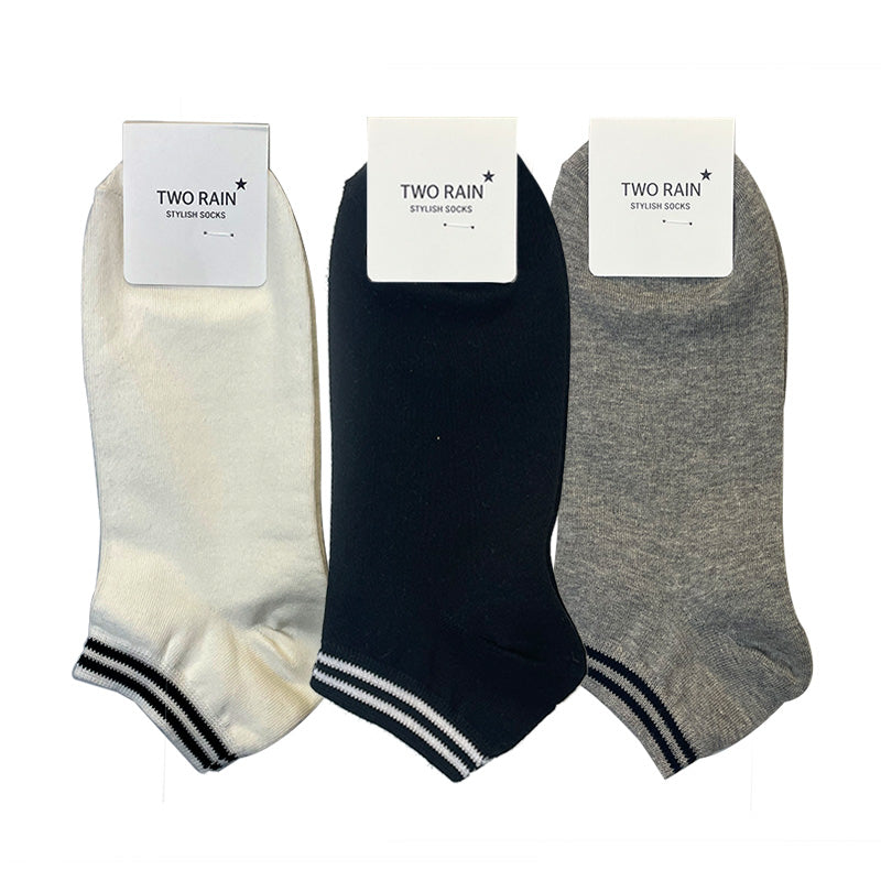 Color Ankle Socks Men pinknblossom