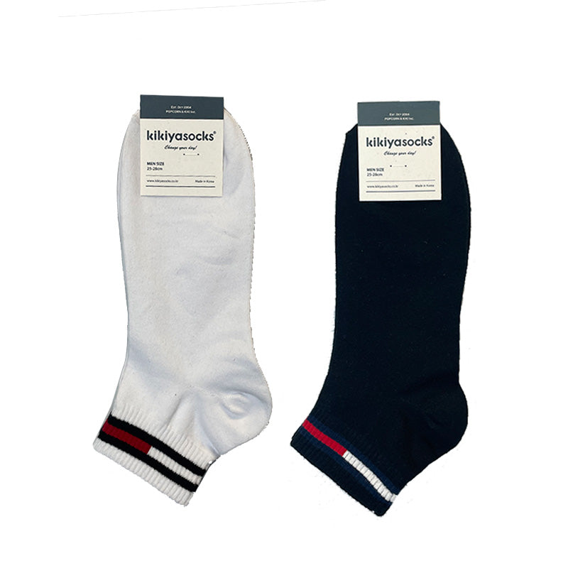 Mondrian Men Socks pinknblossom