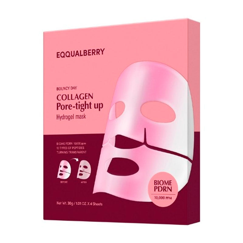 Eqqualberry Collagen Pore-tight up Hydrogel Mask