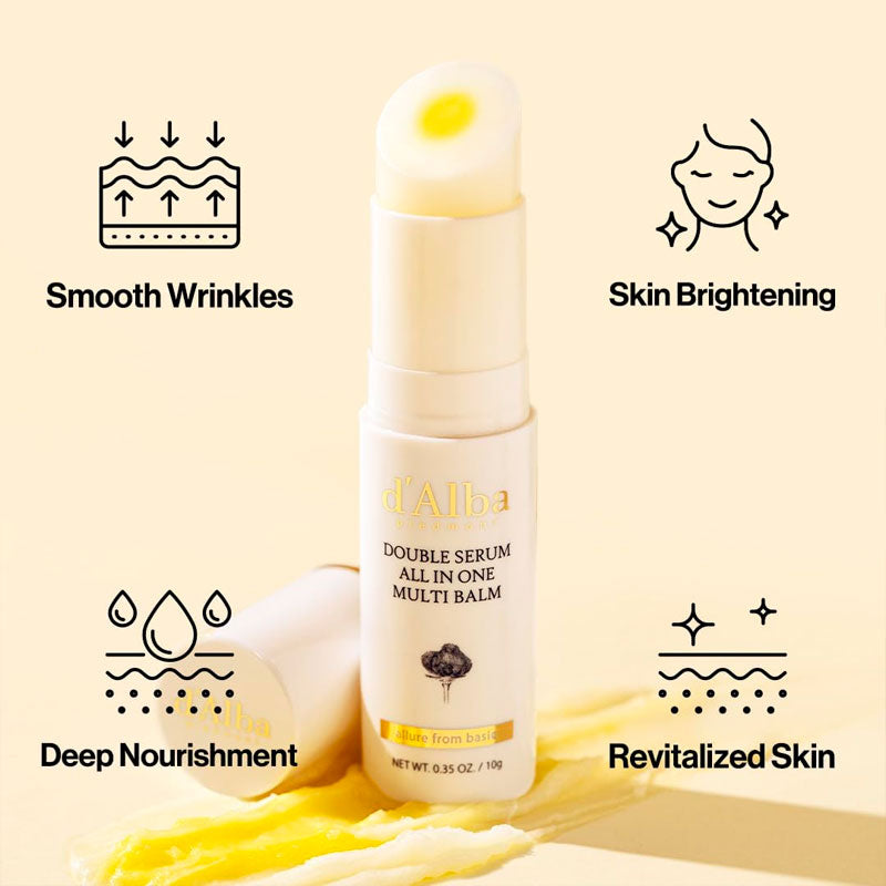 d'Alba Double Serum All In One Multi Balm 10g d'Alba