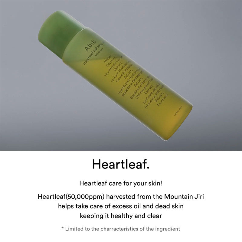 Abib Heartleaf Calming Toner Skin Booster 200ml