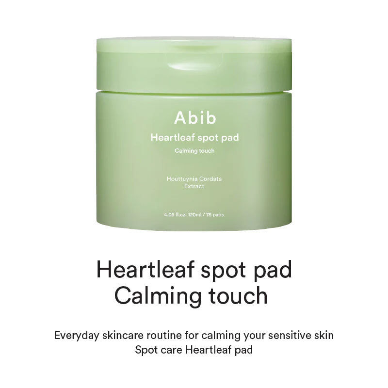 Abib Heartleaf Spot Pad Calming Touch 150ml / 80pads