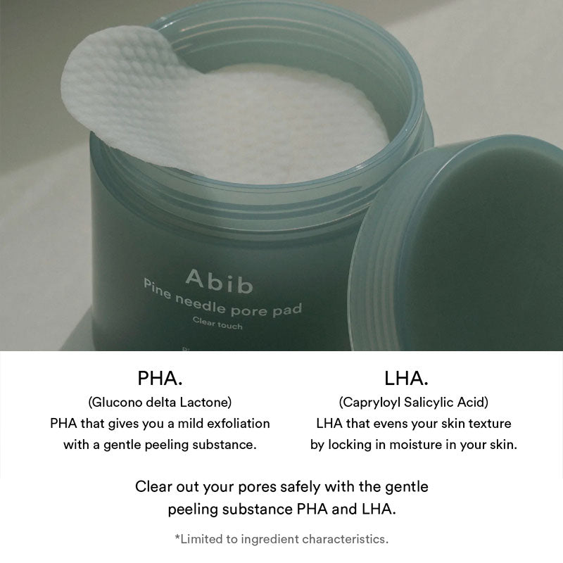 Abib Pine Needle Pore Pad Clear Touch 145ml / 60pads