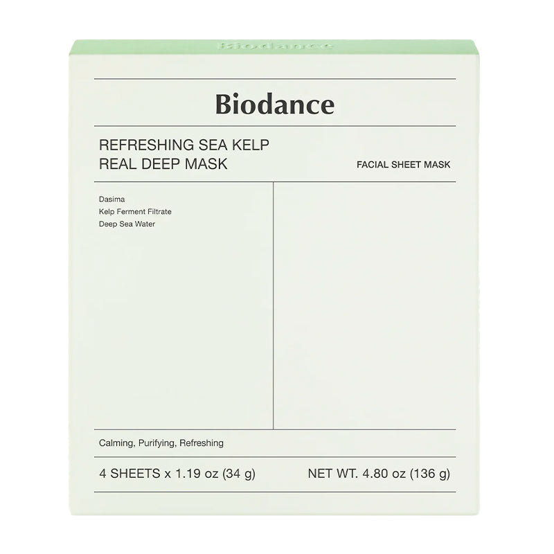 Biodance Refreshing Sea Kelp Real Deep Mask 34g Biodance