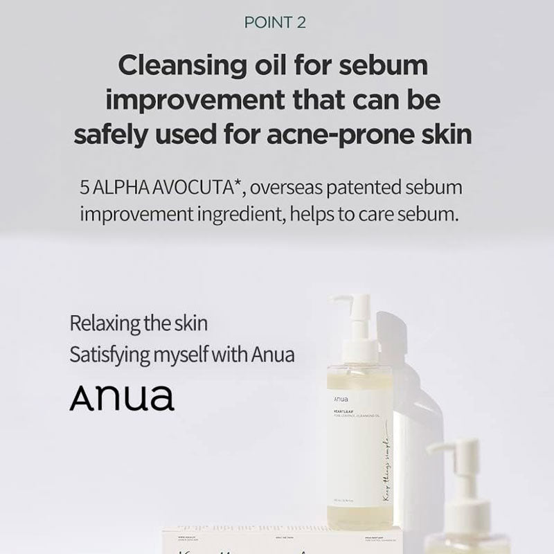 Anua Heartleaf Pore Control Cleansing Oil 200ml