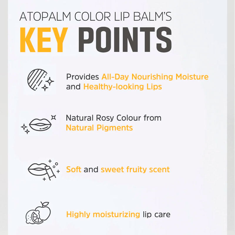 Atopalm Color Lip Balm 3.3g