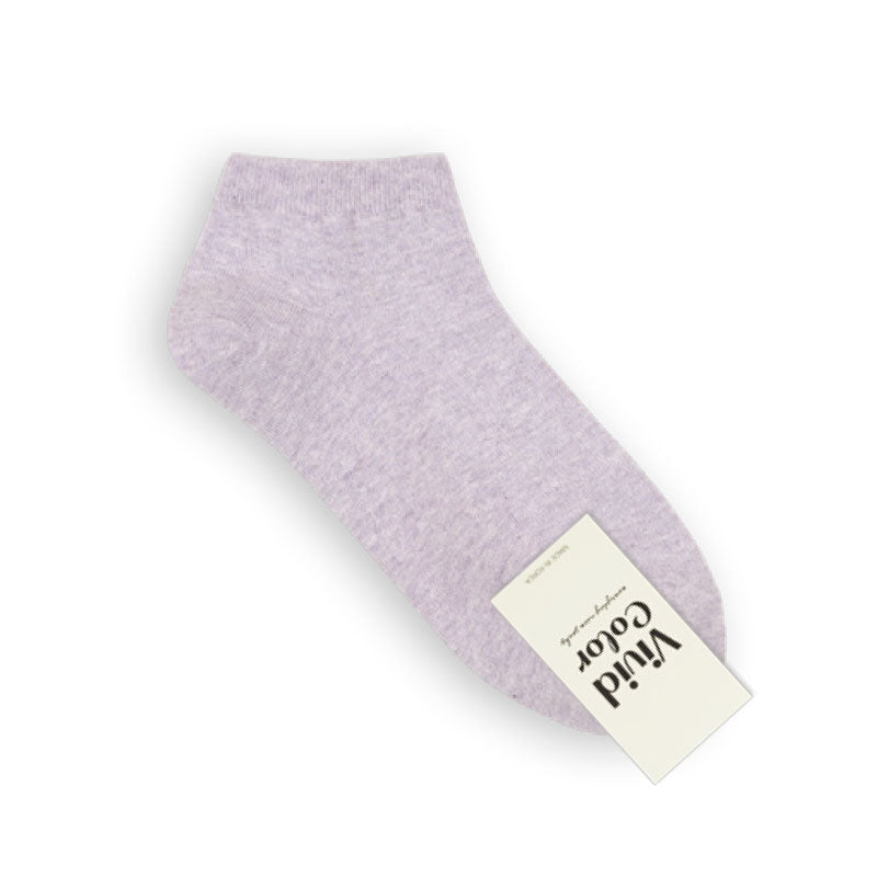 Basic Ribbed Mini Socks