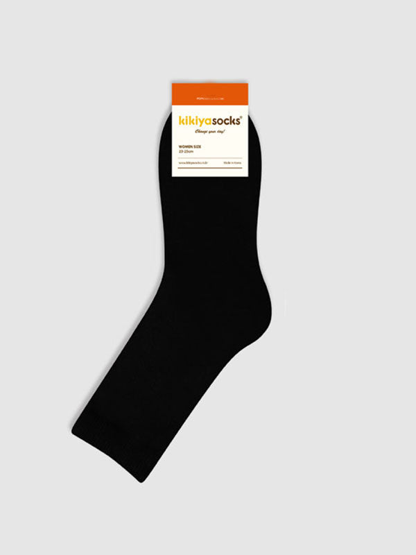 Basic Solid Color Quarter Socks