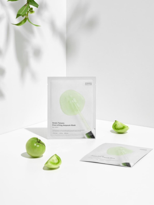 Sungboon Editor Green Tomato Pore Lifting Ampoule Mask 23g