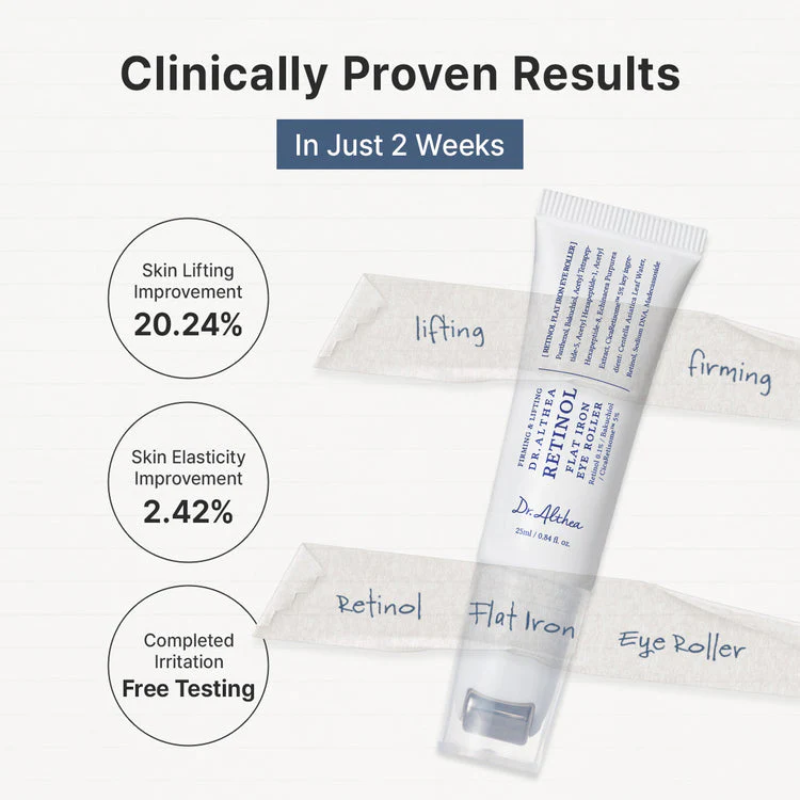 Dr.Althea Retinol Flat Iron Eye Roller 25ml