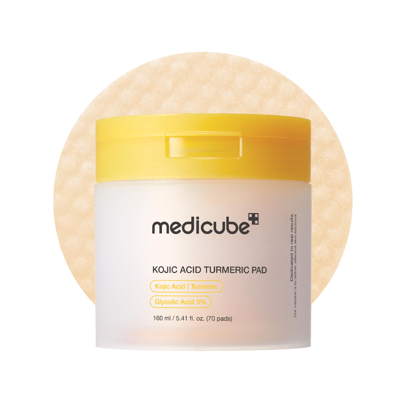 medicube Kojic Acid Turmeric Toner Pad 160ml / 70pads
