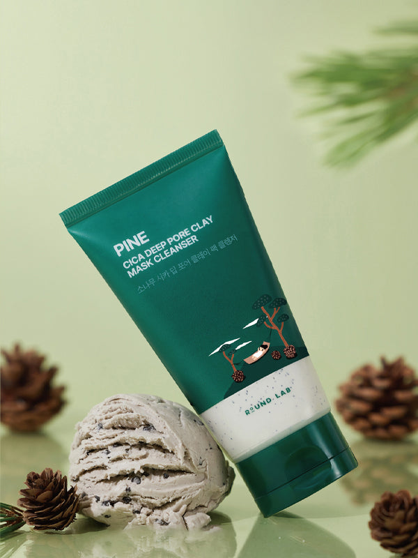 Round Lab Pine Cica Deep Pore Clay Mask Cleanser 150ml