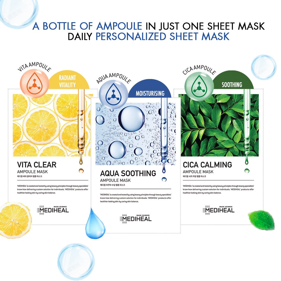 Mediheal Cica Calming Ampoule Mask 25ml Mediheal