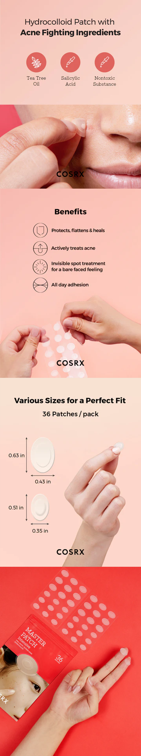 COSRX Master Patch Intensive 36pcs COSRX