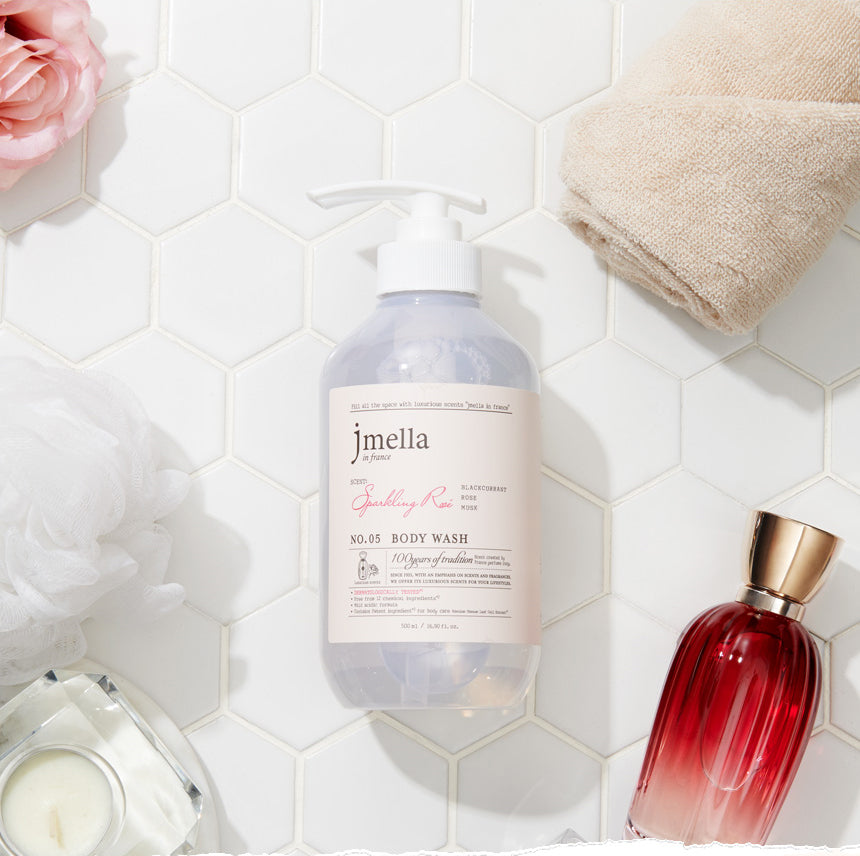 Jmella In France Sparkling Rose Body Wash 500ml Jmella