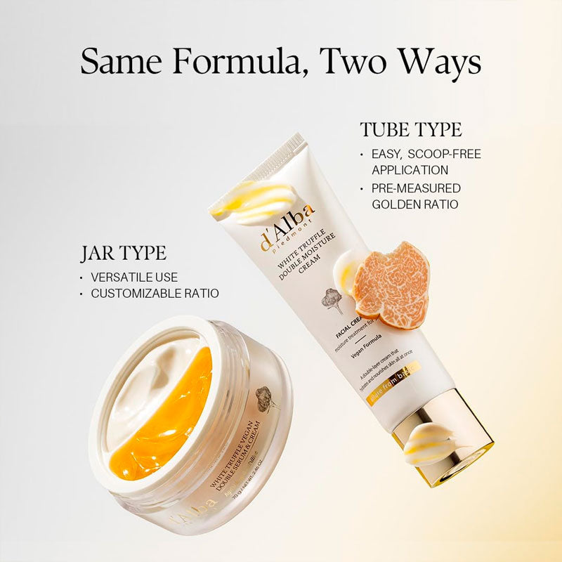 d'Alba White Truffle Double Serum & Cream 70g d'Alba