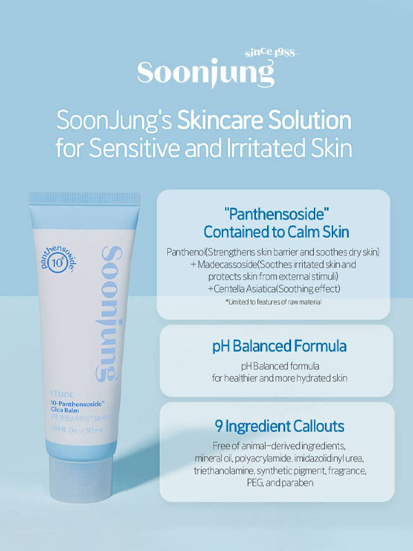 Etude House Soonjung 10-Panthensoside Cica Balm 50ml